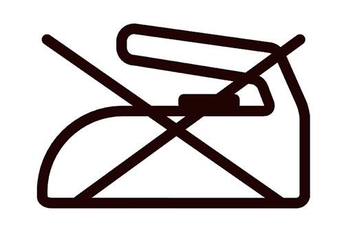 Panneau de repassage interdit