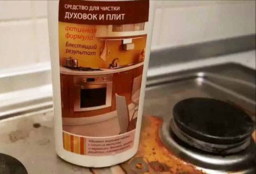 Nettoyant four et cuisinière