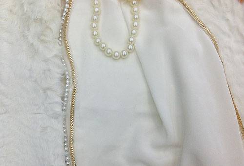 Doublure gilet en fourrure de lapin