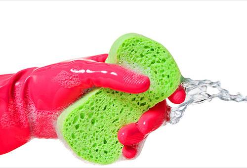 Éponge pour le lavage