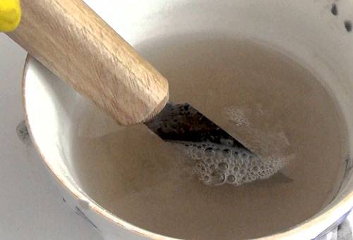 Gravure par immersion totale dans l'acide