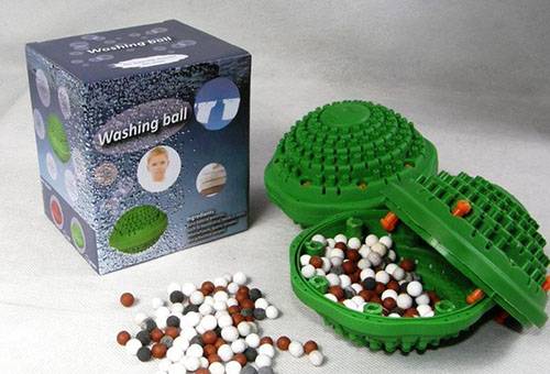 Balle en tourmaline pour laver le linge