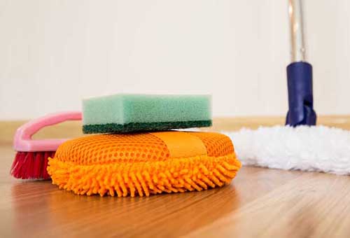 Éponges pour nettoyer le linoléum