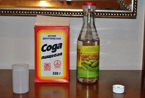 soda et vinaigre