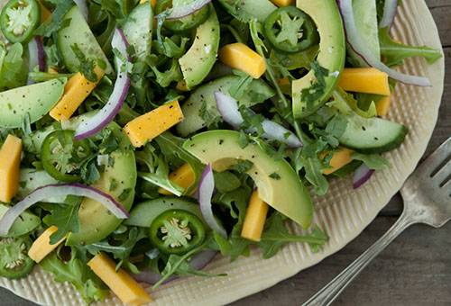 Salade d'avocat