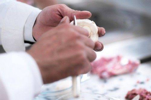 nettoyage des champignons