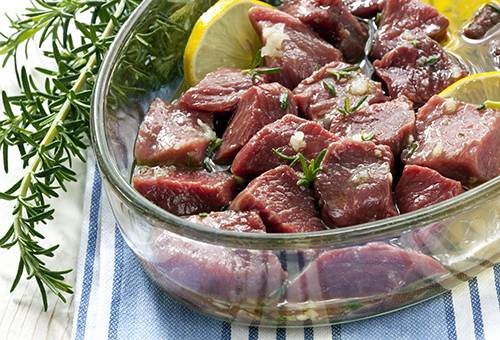 Agneau à la marinade