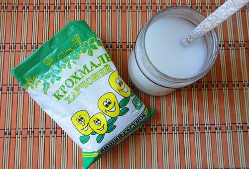 Préparation de la solution d'amidon