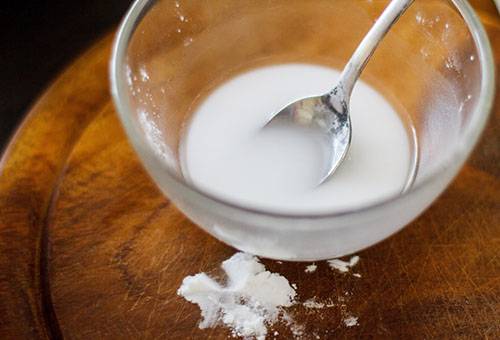 Préparation de la solution d'amidon