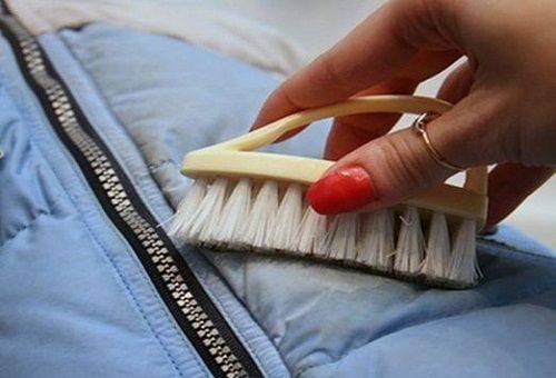 brosser la veste