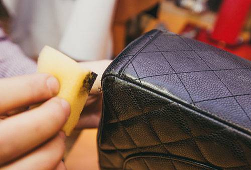 Entretien du sac en cuir