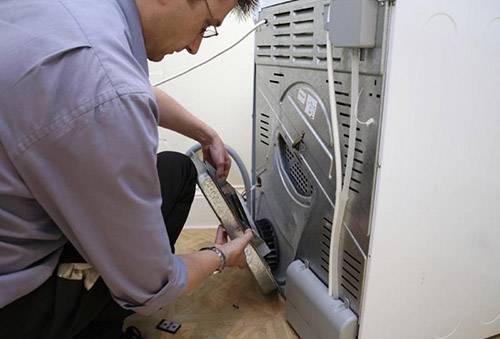 Installation de machine à laver