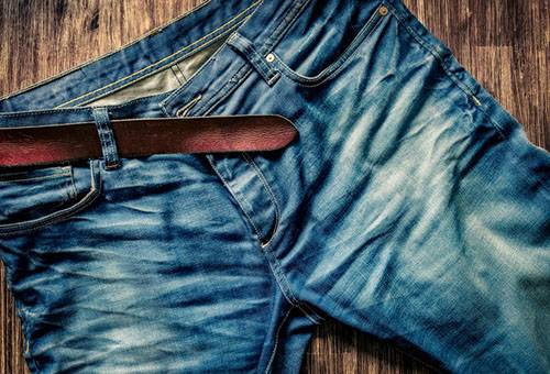 Jeans après le lavage