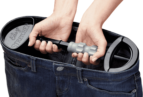 pantalons étirement dans le bas du dos