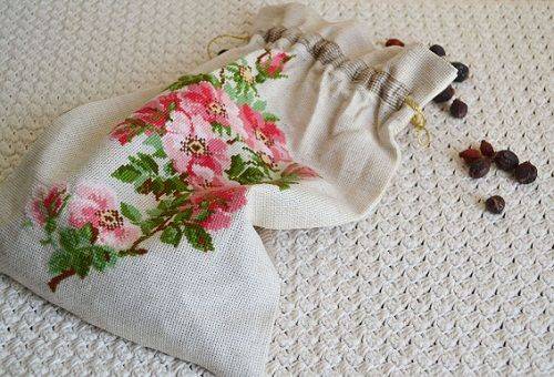 églantier dans un sac