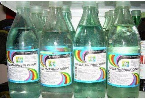 solution d'ammoniac en bouteille