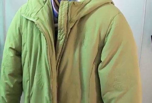 Séchage veste d'hiver