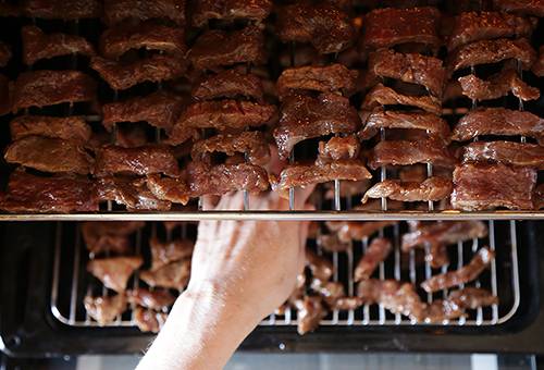 Séchage de la viande