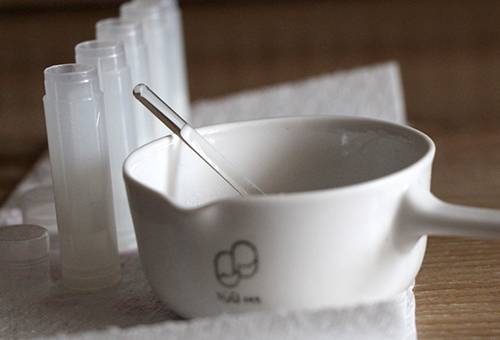 Le processus de fabrication de baume pour le lin