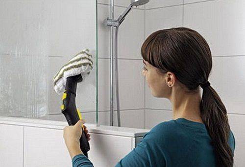 nettoyage de cabine de douche