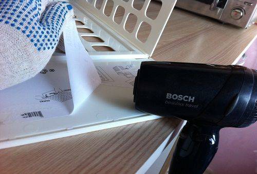 Dessiccateur autocollant