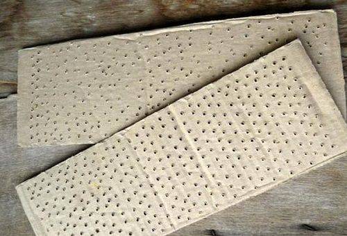 trous dans le cardon