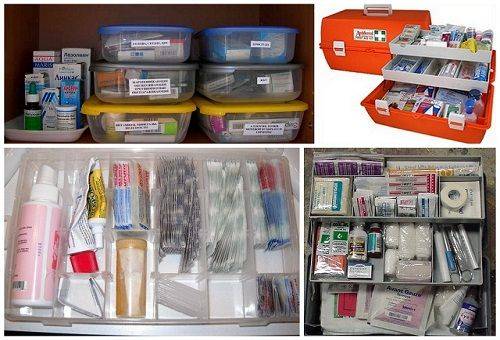 médecine dans le placard