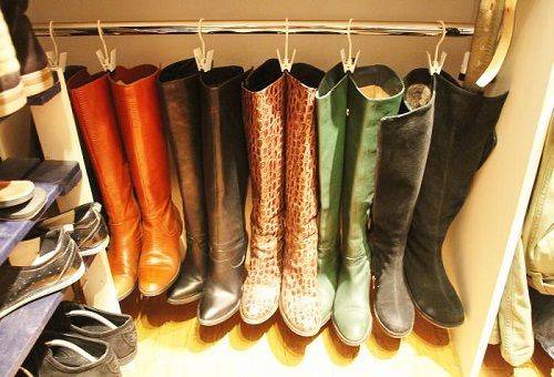 cintre pour bottes