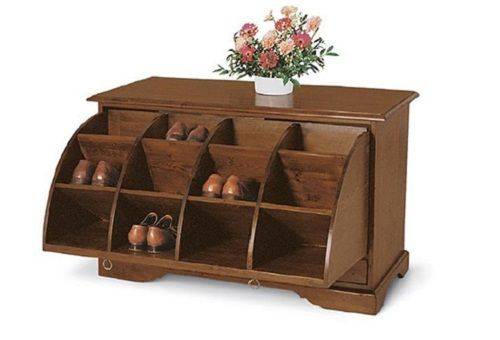 Armoire mince pour chaussures