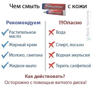 comment laver la pommade de la peau