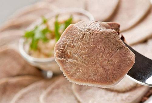 Langue de boeuf bouilli