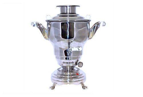 samovar en acier inoxydable
