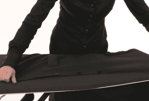 repassage de la veste