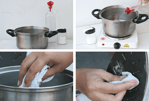 nettoyage de fer avec du vinaigre