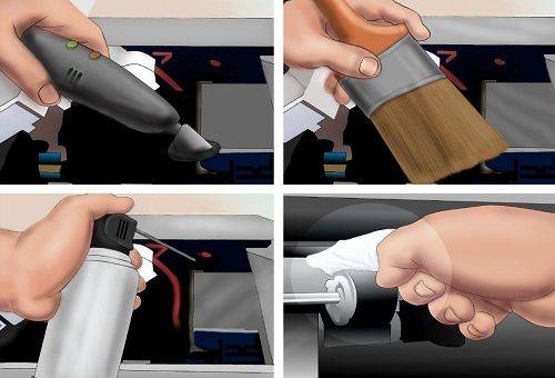 processus de nettoyage de l'imprimante 2