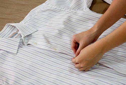 chemise de repassage