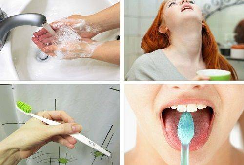 préparation au brossage