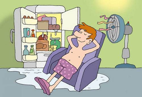 Dégivrage incorrect du réfrigérateur