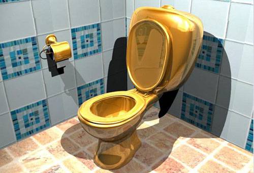 Toilette d'or