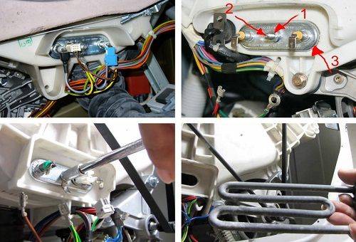 remplacement de dix de la machine à laver