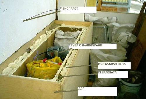 Tiroir chauffant fait maison