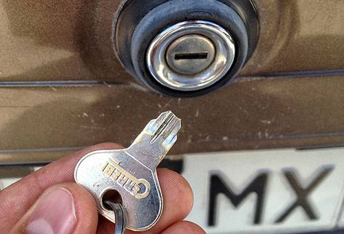 La clé s'est cassée dans la serrure