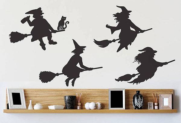 Etagère décorative et stickers muraux