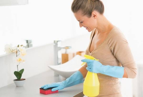 nettoyage de la cuisine