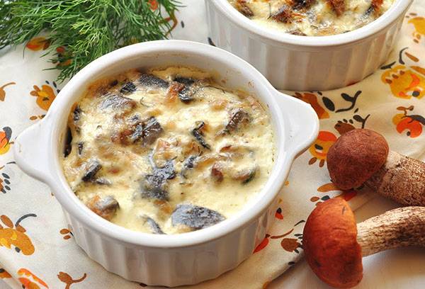 Julienne aux champignons