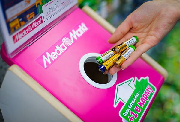 Ramassage de la batterie