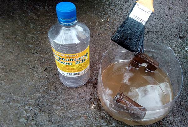 Élimination de la rouille à l'aide d'un catalyseur