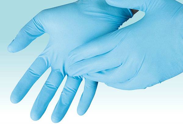 Gants de protection en caoutchouc