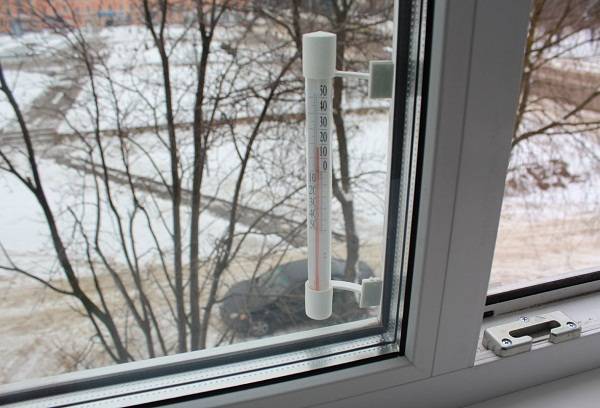 thermomètre de fenêtre