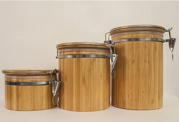 Contenants en bois pour céréales